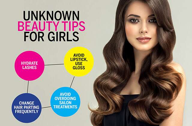 Beauty tips for girls Infographic