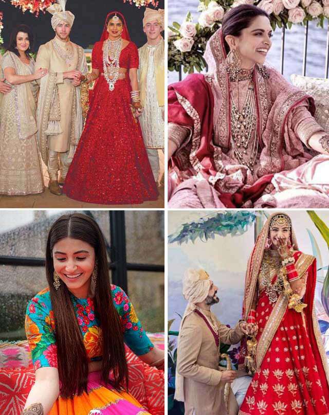 Bollywood wedding dresses we love Infographic