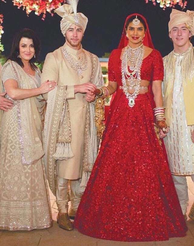 Priyanka Chopra Jonas's wedding dress