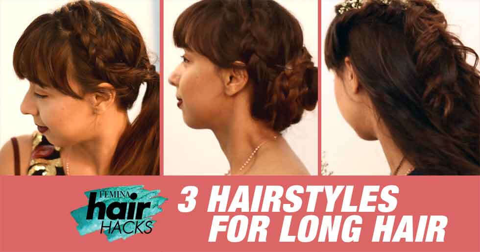 Three Summer Hairstyles For Long Hair | Femina.in