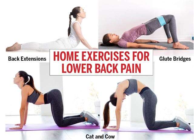 Home Exercises For Lower Back Pain | Femina.in