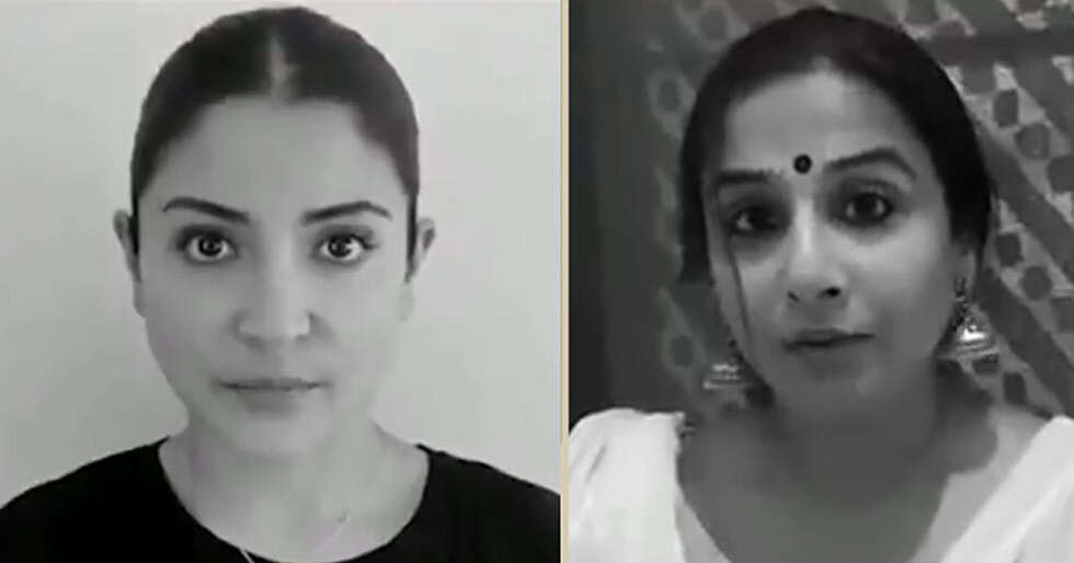 #LockdownOnDomesticViolence - Vidya Balan, Virat Kohli & Others Speak ...