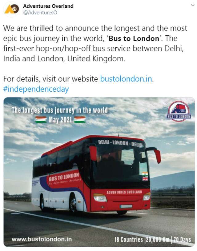 Bus Travel From Delhi To London It S Possible From 21 Femina In