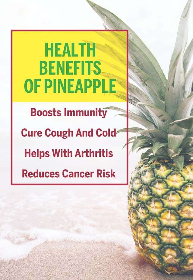 Health Benefits of Pineapple Infographic