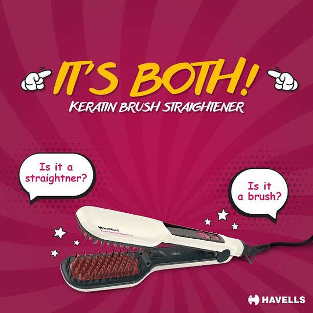 havells keratin hair straightener hs4144 price