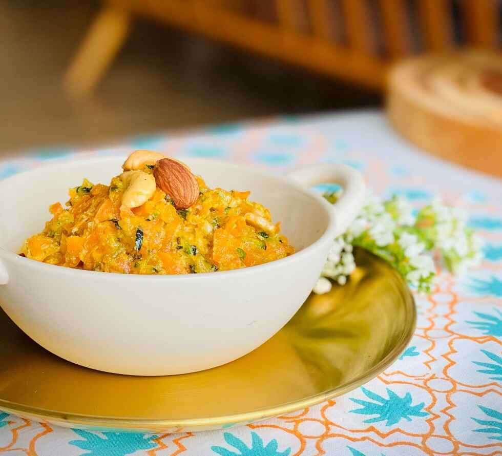 Carrot Zucchini Halwa - Trisha Das 2