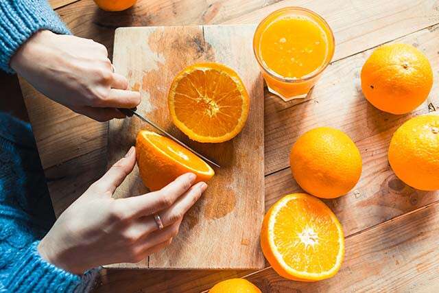 Orange Juice Improve Skin Health