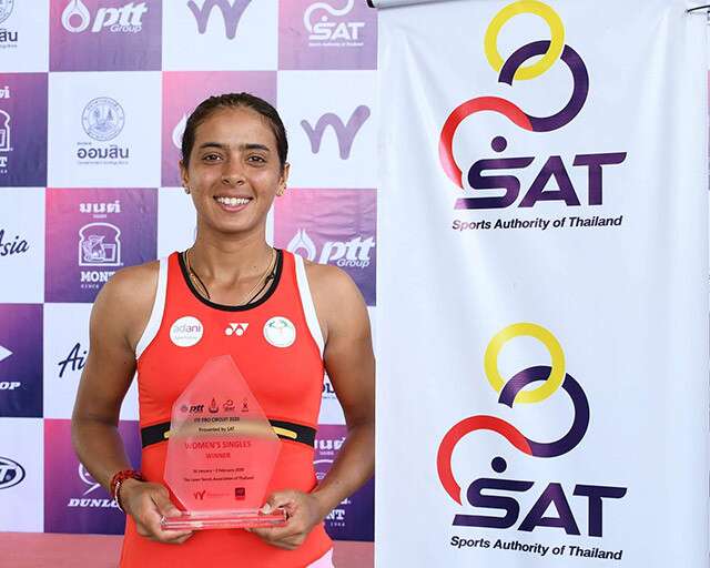 Tennis Player Ankita Raina Wins Itf Singles Title In Nonthaburi