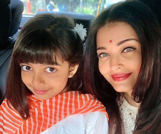 VIDEO Abhishek Bachchans daughter Aaradhya Bachchan is one ideal student  as she attends online classes