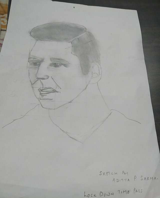 Akshay Kumar sketch  Artist Gopal Sharma  Facebook