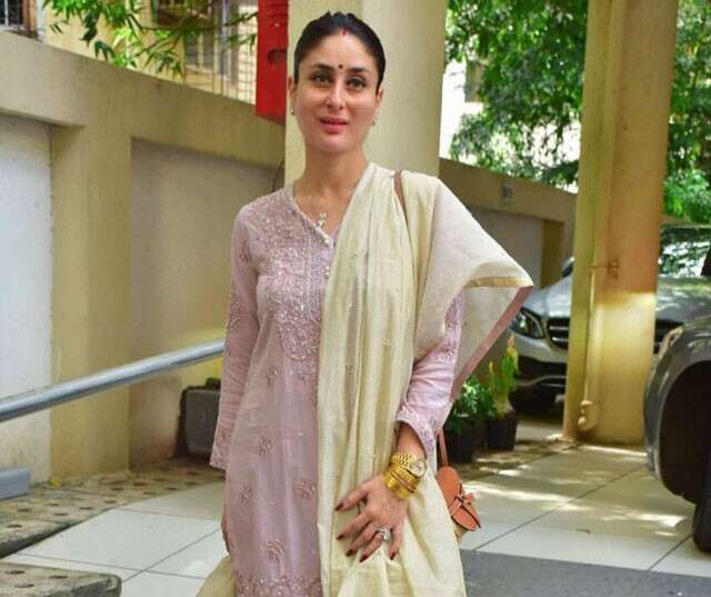 Kareena Kapoor in vibrant kurta set with jhumkis and juttis is a gorgeous  Punjabi kudi Wow pics  India Today