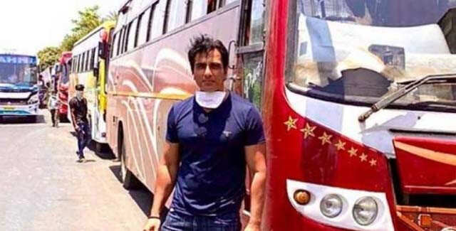 Sonu Sood Turns Samaritan, Arranges Buses For Migrant Workers ...