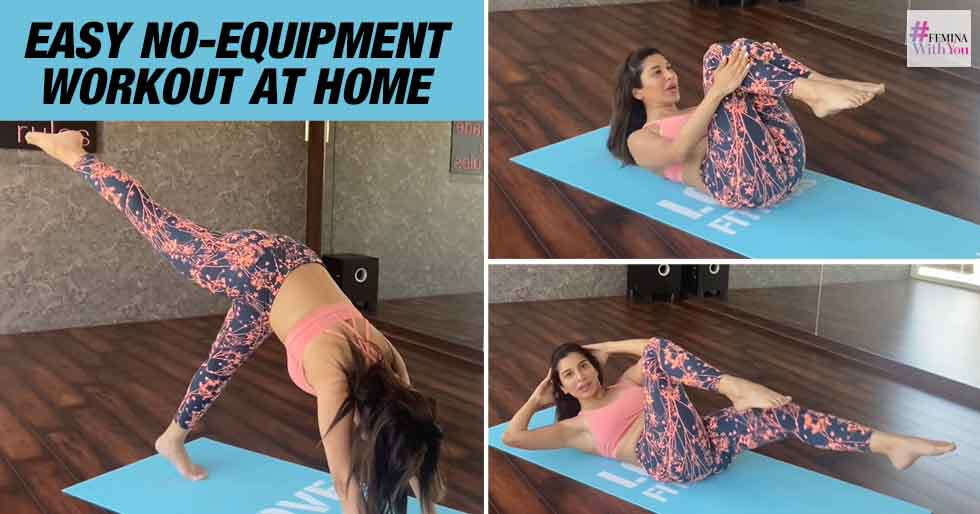 Easy no equipment online workout