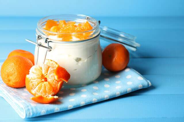 Yoghurt + Orange Peel Face Pack For Combination Skin
