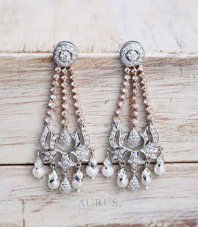 Chandelier earrings by Aurus