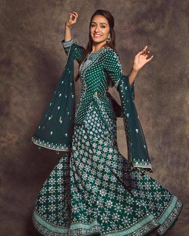 Farah Talib Aziz. Rana Ombre Lehenga Choli