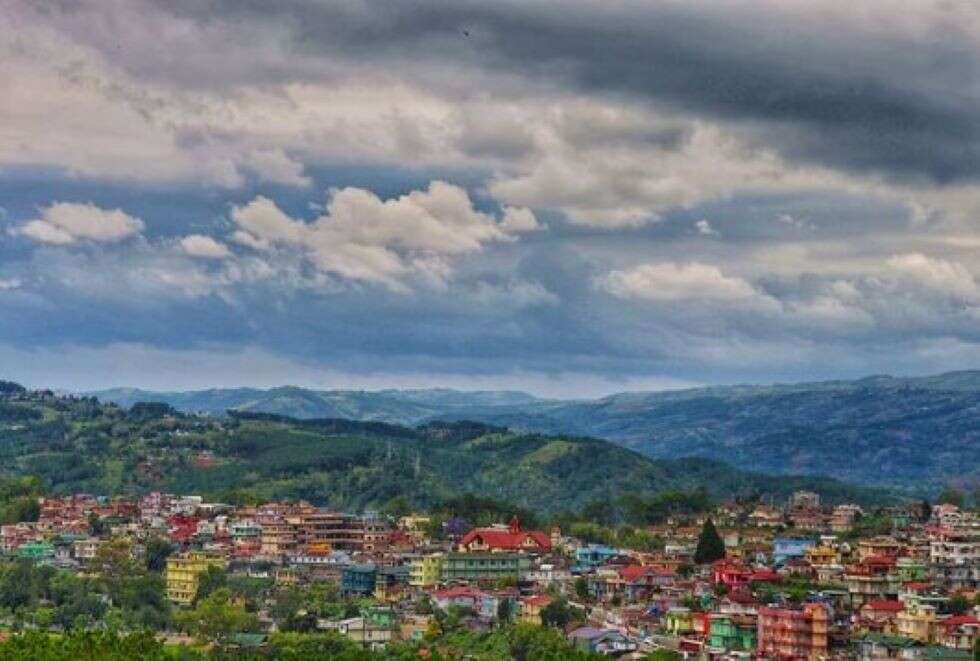 Shillong View from Don Bosco Centre