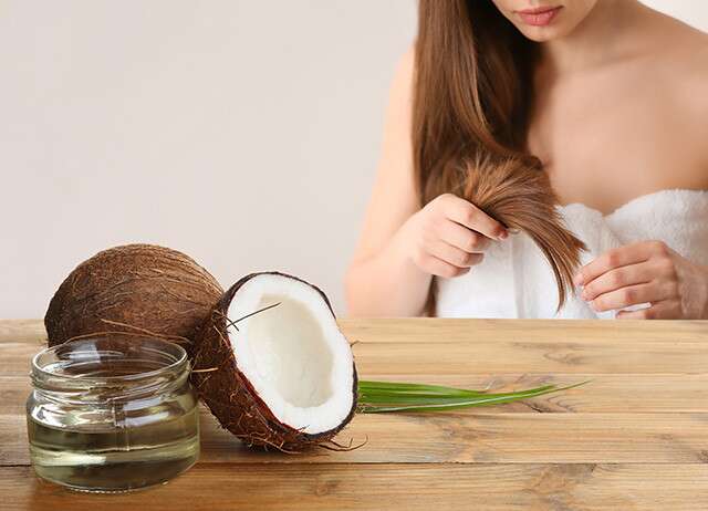 DIY Coconut Milk Leave-In Hair Conditioner 