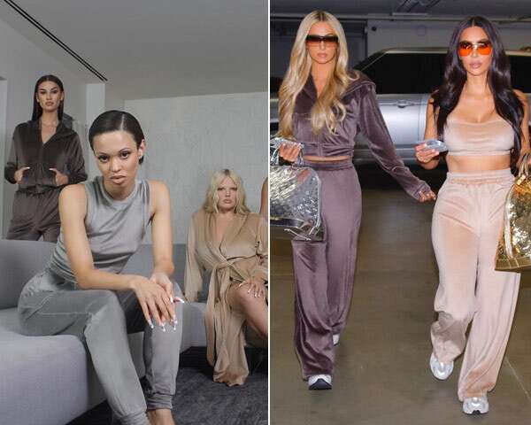 Paris Hilton and Kim Kardashian Deliver 2000s Vibes In New SKIMs Photo Shoot