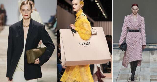The Big bag trend Autumn-Winter 2020-2021, Fendi Shopping bag