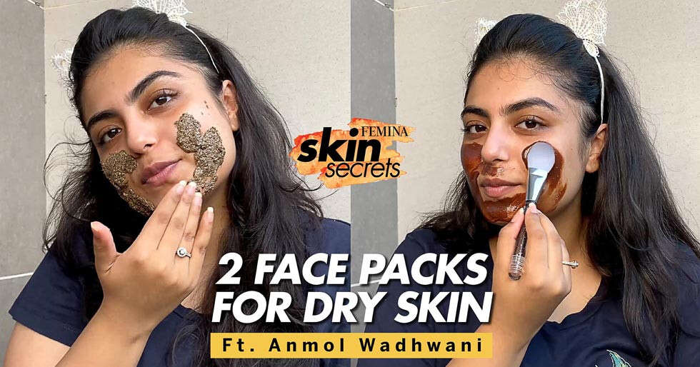 2 Easy Face Packs For Dry Skin | Femina.in