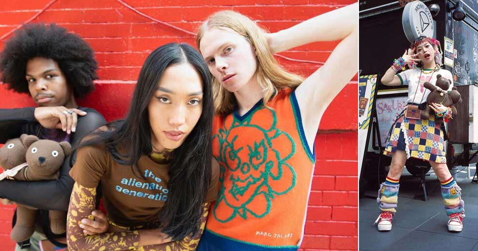 アイドル MARC JACOBS Nob collab ver.Hina Marc Jacobs and Ava Nirui's new label will take you to