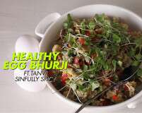 #CookAtHome: Watch How To Make A Quick And Healthy Egg Bhurji