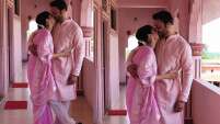 Loved-Up! Ankita Lokhande Shares A Sweet Kiss Of Love With Beau Vicky Jain