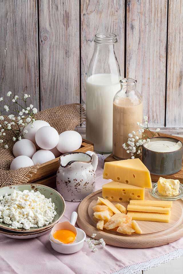 High Protein Diet: Dairy Products