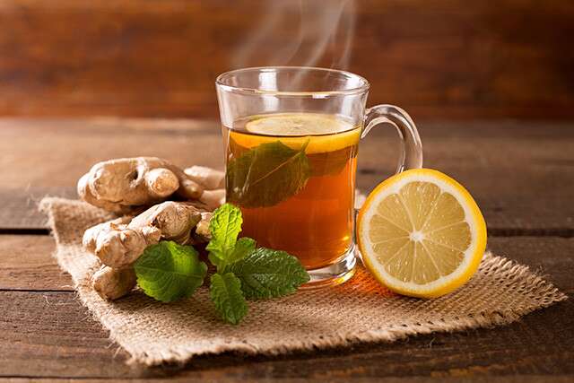Home Remedies For A Headache: Ginger Tea