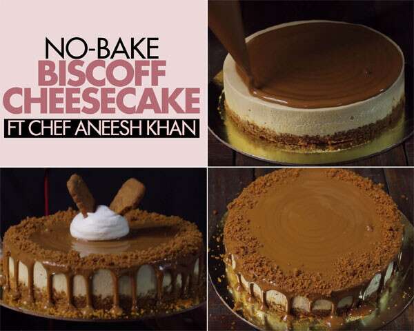 No-bake biscoff cheesecake ft Chef Aneesh Khan