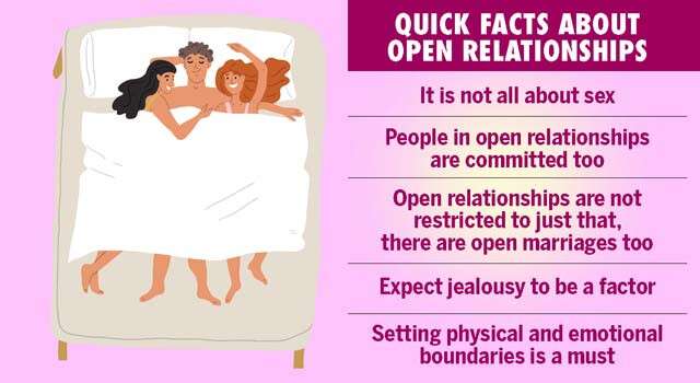 What does it mean when you are in an open relationship?