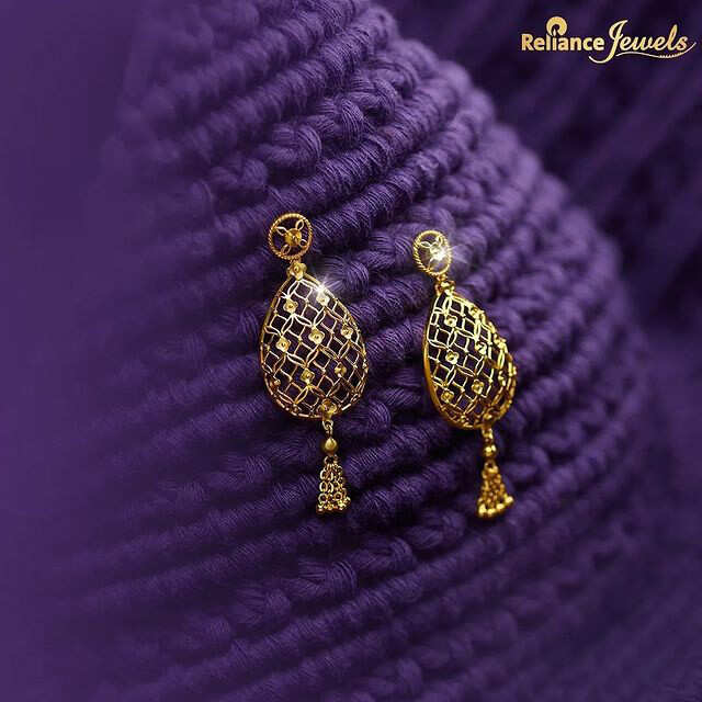 Buy Giva Sterling Silver Golden Ethnic Drop Earrings For Women Online at  Best Prices in India - JioMart.