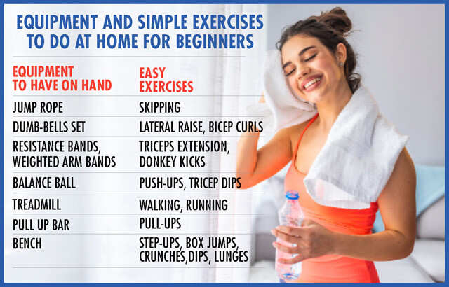 Simple Exercises To Do At Home For Beginners: The Complete Guide