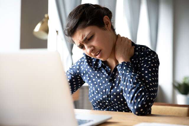 Poor Posture Due To Prolonged Working From Home Can Affect Your Spine 