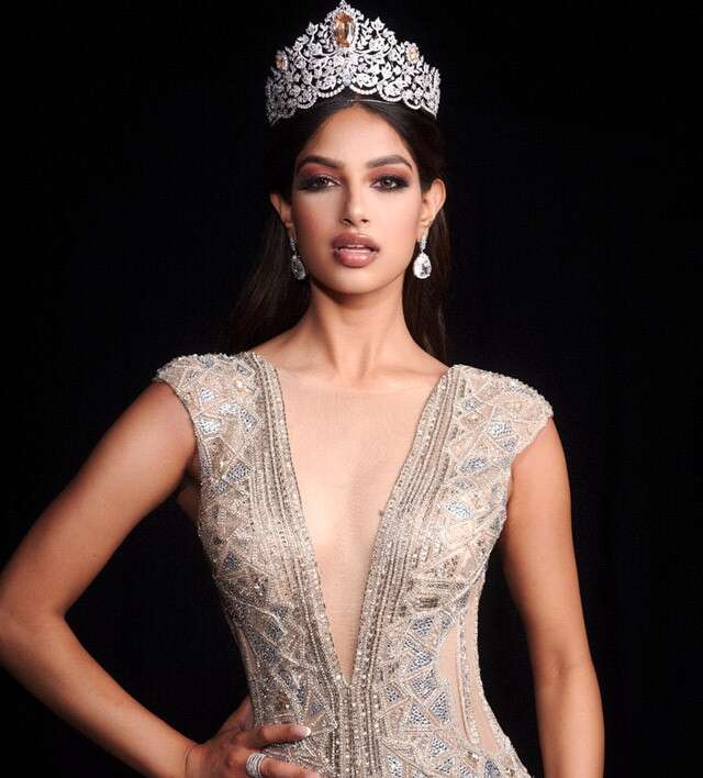 Haarnaz Kaur Sandhu, a woman best known as Miss Universe 2021, beautifully  champions LIVA's ethos