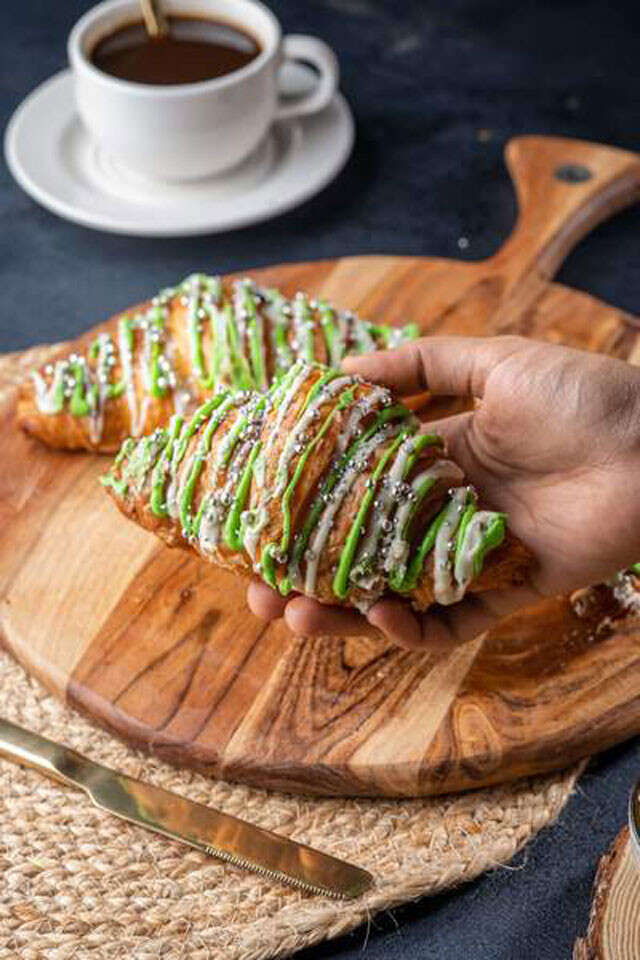 Christmas croissants, pizzo and crozzo