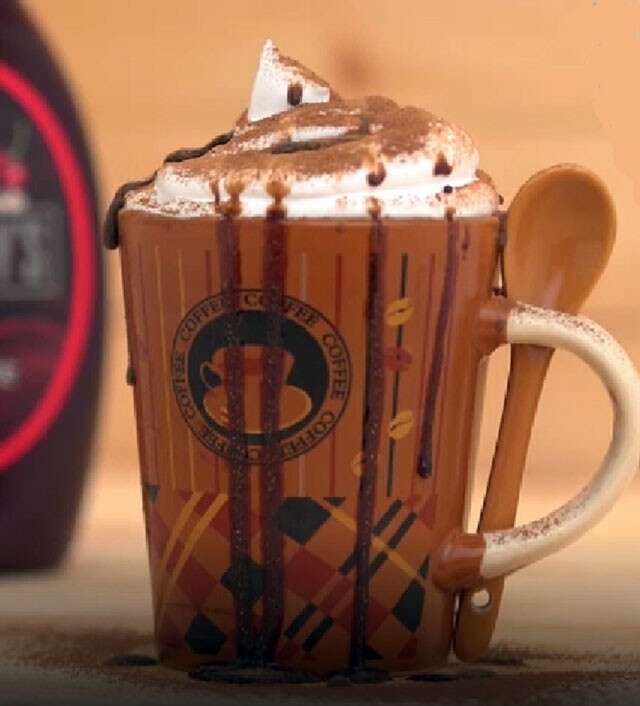 Caramel Flavoured Hot Chocolate