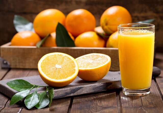Calcium-Rich Food: Orange Juice