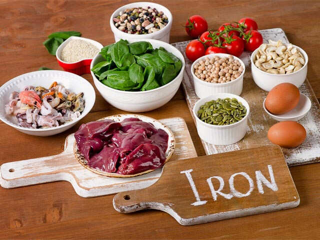 foods high in iron for anemia