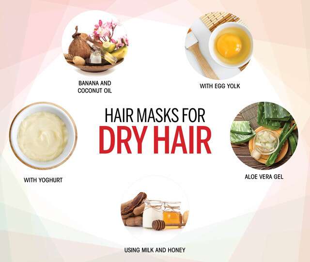 Want To Get Rid Of Dry Hair? Try These Hair Masks At Home 