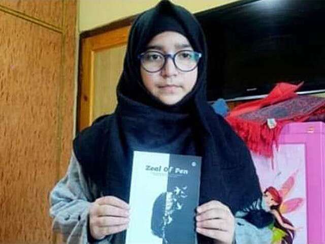Kashmir’s youngest author is an inspiration for many.
