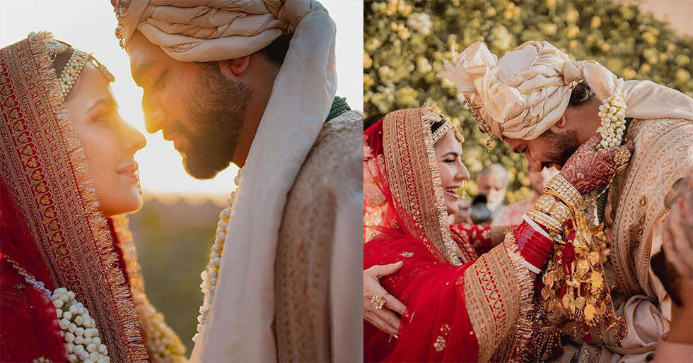 Katrina Kaif Made A Resplendent Bride With The Minimal Makeup Look - Vimarsana News