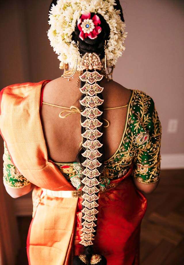 South Indian Bridal Hairstyle | Photo 48793-thephaco.com.vn