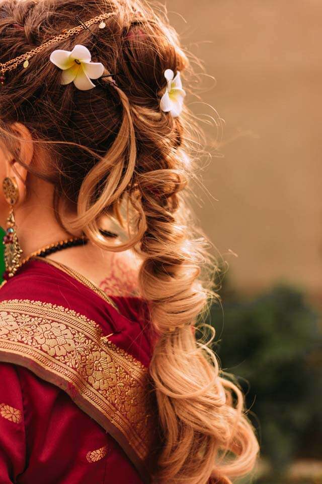 Traditional South Indian Bridal Hairstyles Ideas 