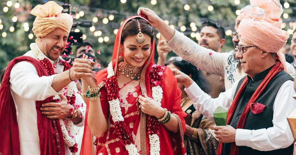 Everything You Need To Know About Dia Mirza’s Wedding Look | Femina.in