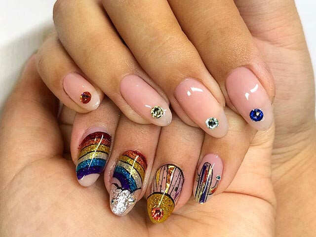 40 simple summer nails art designs for 2018 #simple #art design #something  … | Chic nails, Chic nail art, Classy nail designs