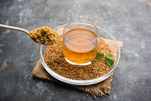Fenugreek Water drink to maintain metabolism and manage weight