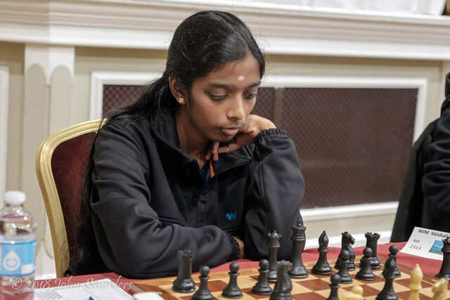 Indian women chess players at chess WC '21