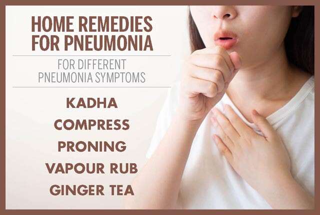 Home Remedies for Pneumonia Infographic